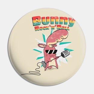 Bunny Singer Pin