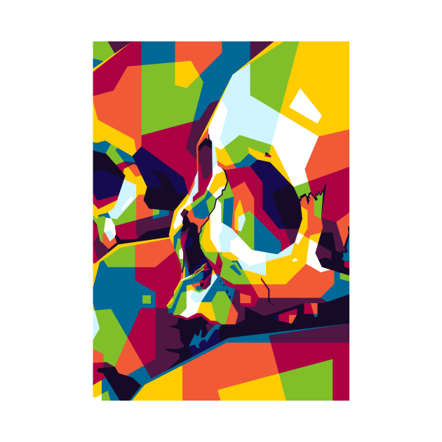 Colorful Skulls by wpaprint