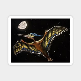 "Prehistoric Butterfly" - Butterflown collection Magnet