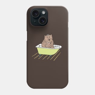 Bear Bathtime Phone Case