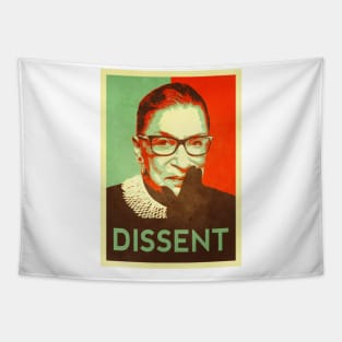 RBG Ruth Ginsburg - Hope Feminist Political T-Shirt Tapestry