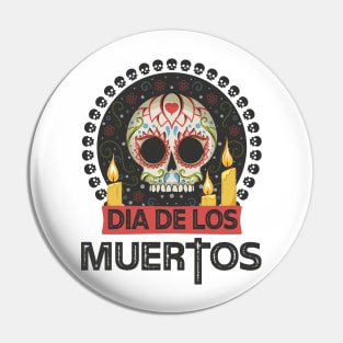 Dia De Los Muertos Pin