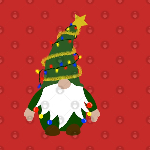 Christmas Tree Gnome by Becky-Marie