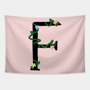 "F" initial Tapestry