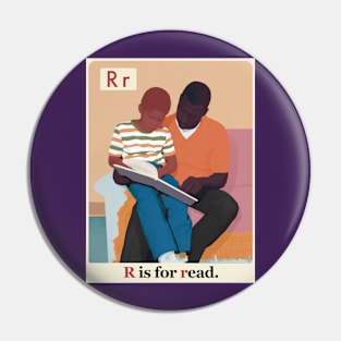 The New Black ABCs “R is for read.” Pin