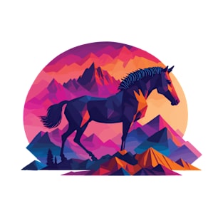 vector style horse T-Shirt