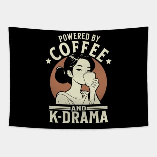 Powered By Coffee And K-drama Tapestry