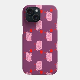 Apple Pig Pattern Phone Case