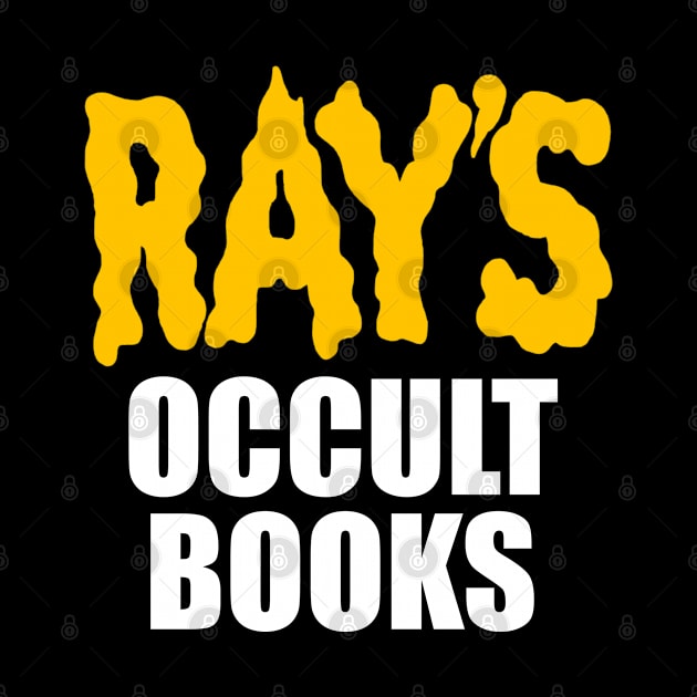 Ghostbusters Rays Occult Books by TheMagicGhostbuster