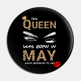 May Birthday Pin