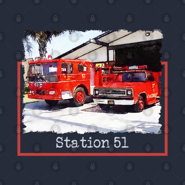 Station 51 Fire Department by Neicey