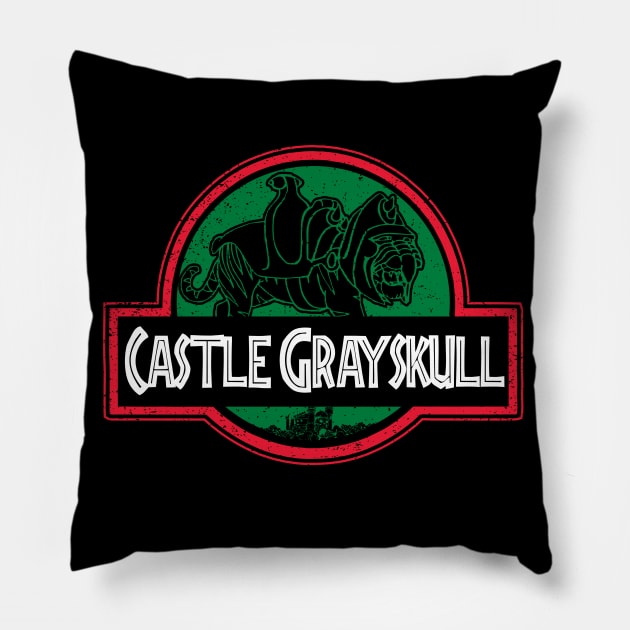 Castle Grayskull Pillow by Daletheskater