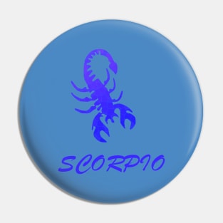 SCORPIO Horoscope Zodiac Pin