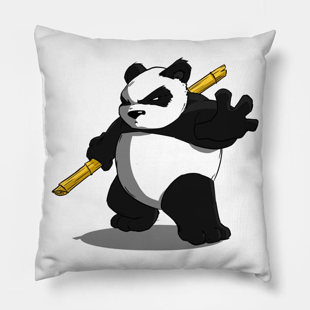 The Panda Pillow by Carlo Betanzos