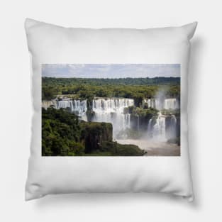 The Iguazu Falls from the Brazilian side Pillow