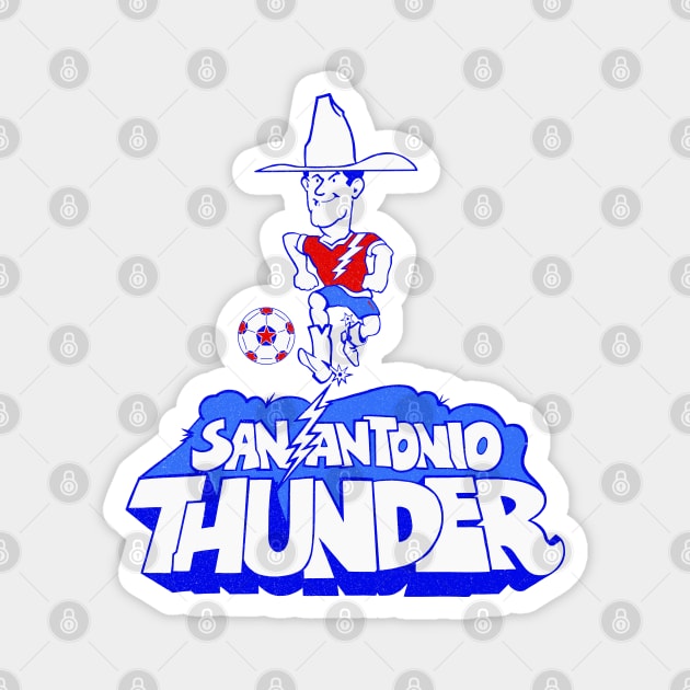 Defunct San Antonio Thunder Soccer Magnet by LocalZonly