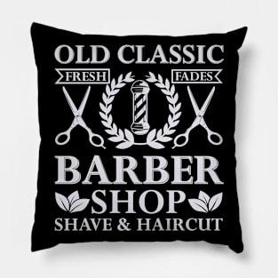 Barber Design Old Classic Fresh 68 Pillow