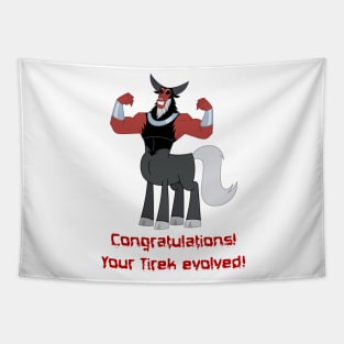 Congratulations! Your Tirek evolved! Tapestry