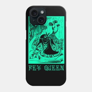 The Fey Queen With Deer Phone Case
