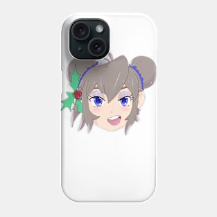 Mic-Chan Christmas Head Phone Case