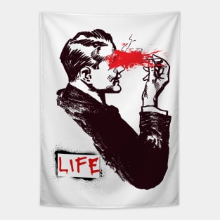 Life smoking Tapestry