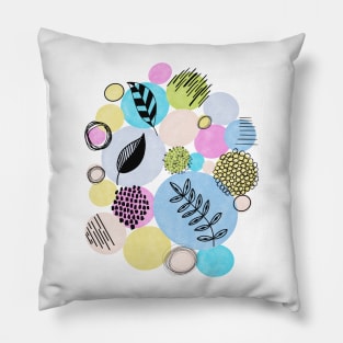 Abstract Circles Pillow