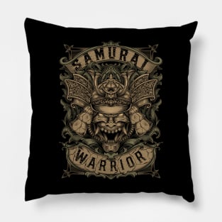 Samurai Warrior Pillow