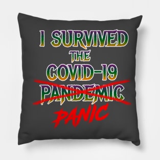 I Survived the Covid-19 Panic Pillow