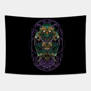 Grand Horned Owl Tapestry