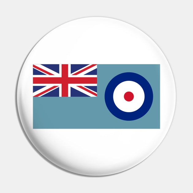 Royal Air Force Ensign Pin by Wickedcartoons