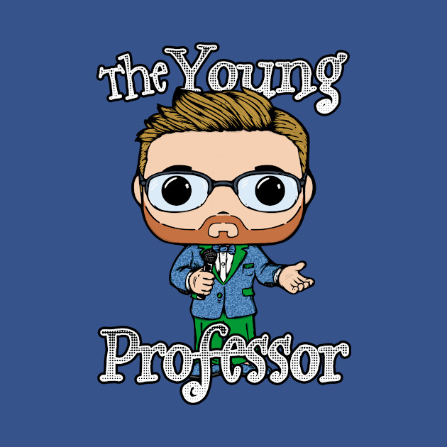 Discover Young Professor Turtle Blue - Wrestling - T-Shirt
