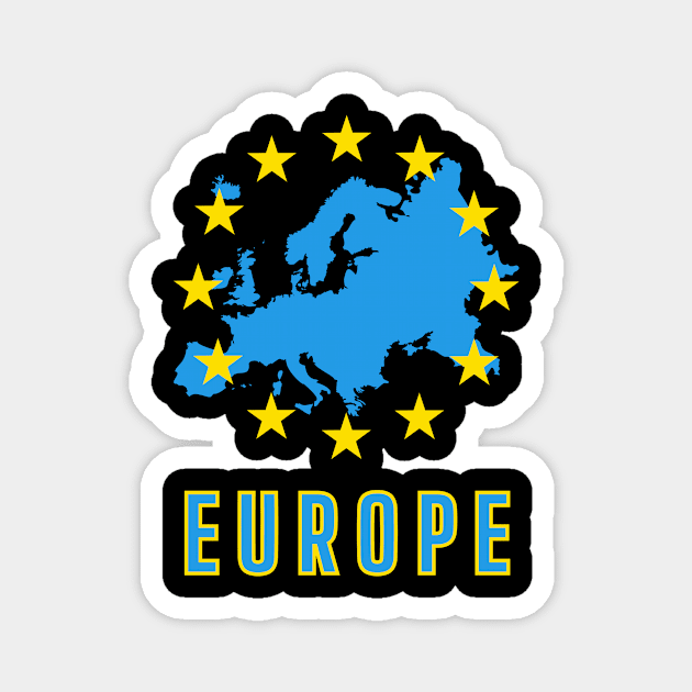 Europe Magnet by sirazgar