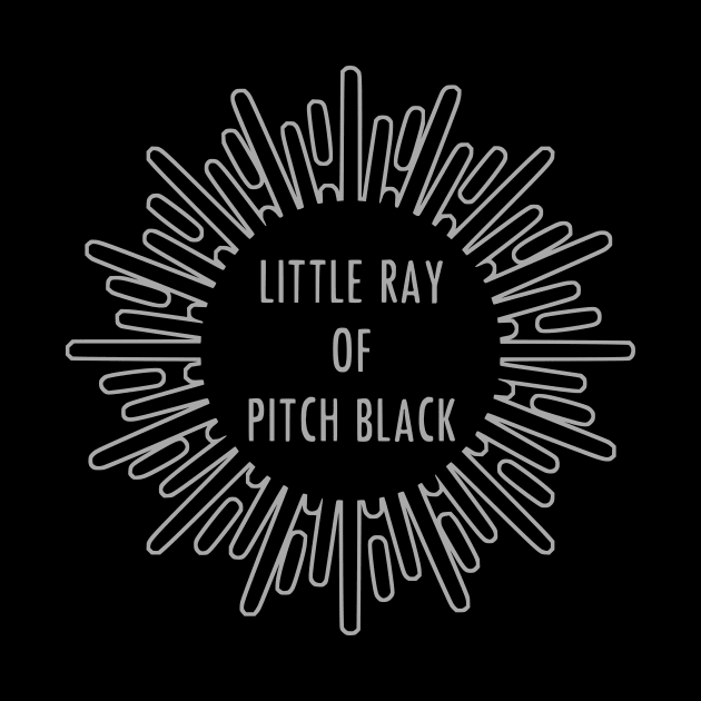 Little Ray of Pitch Black by prettyinpunk