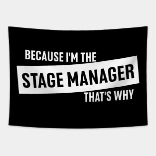 The Stage Manager's Reign of Order - OMITB Tapestry