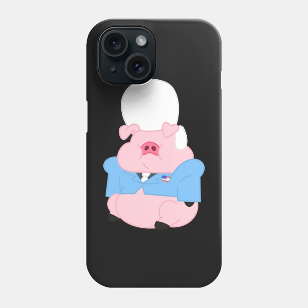 Man Pig Phone Case by VinylPatch