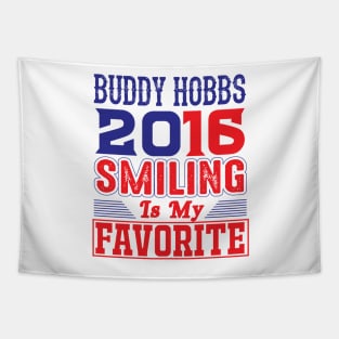 Buddy Hobbs 2016 - Smiling Is My Favorite Tapestry