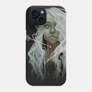 White Arrows Phone Case