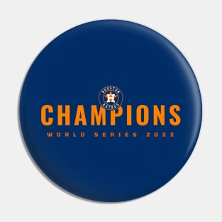 Houston Astroooos 10 champs Pin