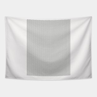 Black and White Neck Gator Black and White Dot Pattern Tapestry