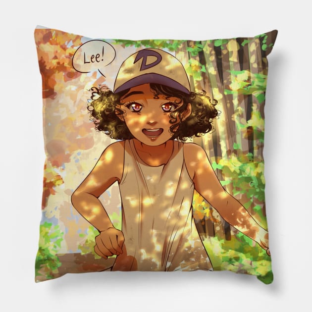 S1 Clementine Pillow by Monicherrie