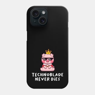 Technoblade never dies......Tribute to techno design Phone Case