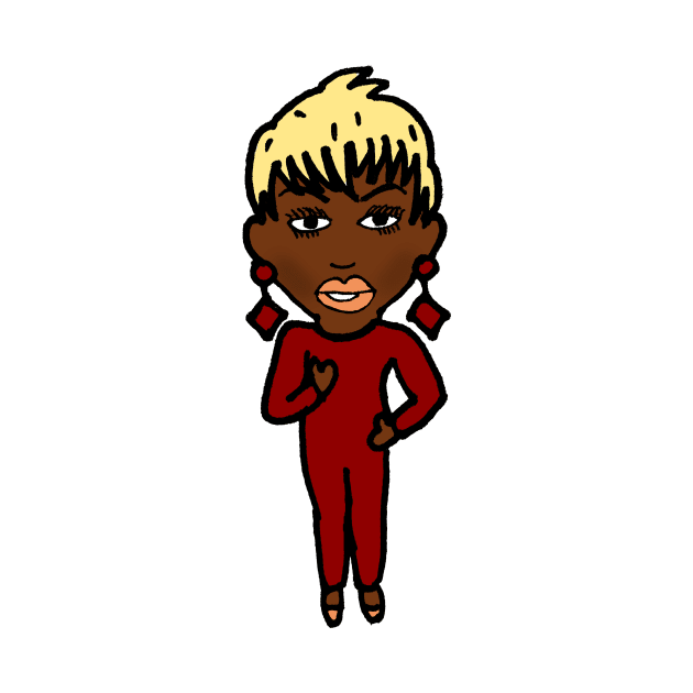 Monet X Change Best Drag Look - Junglhouse Chibi by Brian K