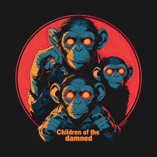 Children of the damned Iron Maiden monkey T-Shirt