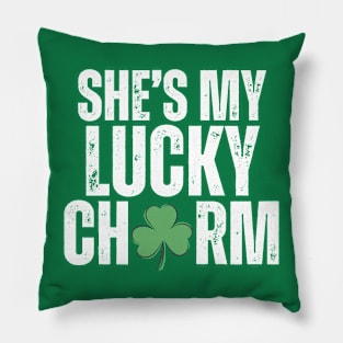 She is My Lucky Charm Pillow