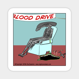 Xeno Blood Donation Magnet