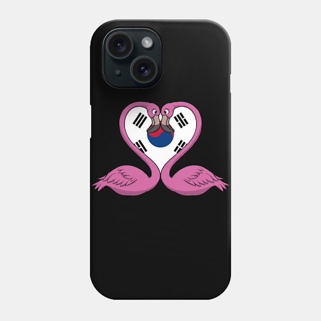 Flamingo South Korea Phone Case by RampArt