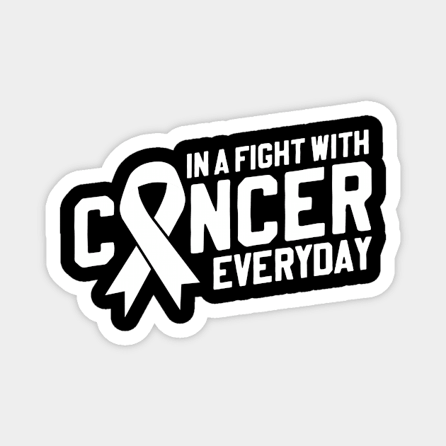 cancer Magnet by CurlyDesigns