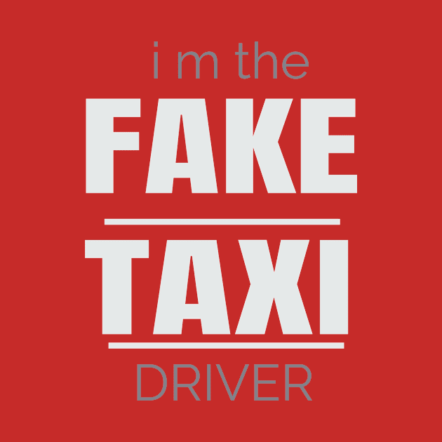 T-Shirt  funny fake taxi driver by rami99