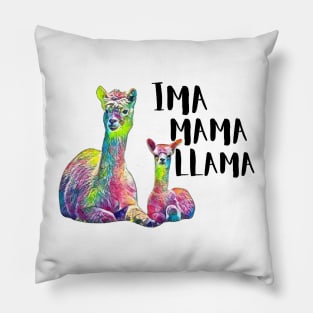 IMA MAMA LLAMA Pillow