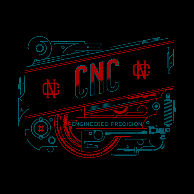 Engineered Precision - CNC operator by Paul Buttermilk 